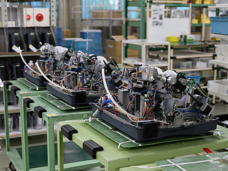 精密組立 幅広いサイズ対応