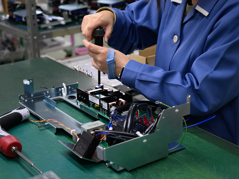 少量量産・保守部品の柔軟対応