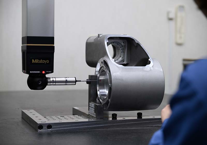 三次元測定機による品質検査